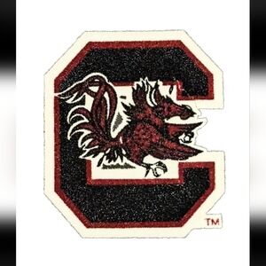 University of South Carolina Gamecocks Logo Felt Iron-On Patch